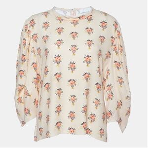 Chloé Silk Floral Print Blouse